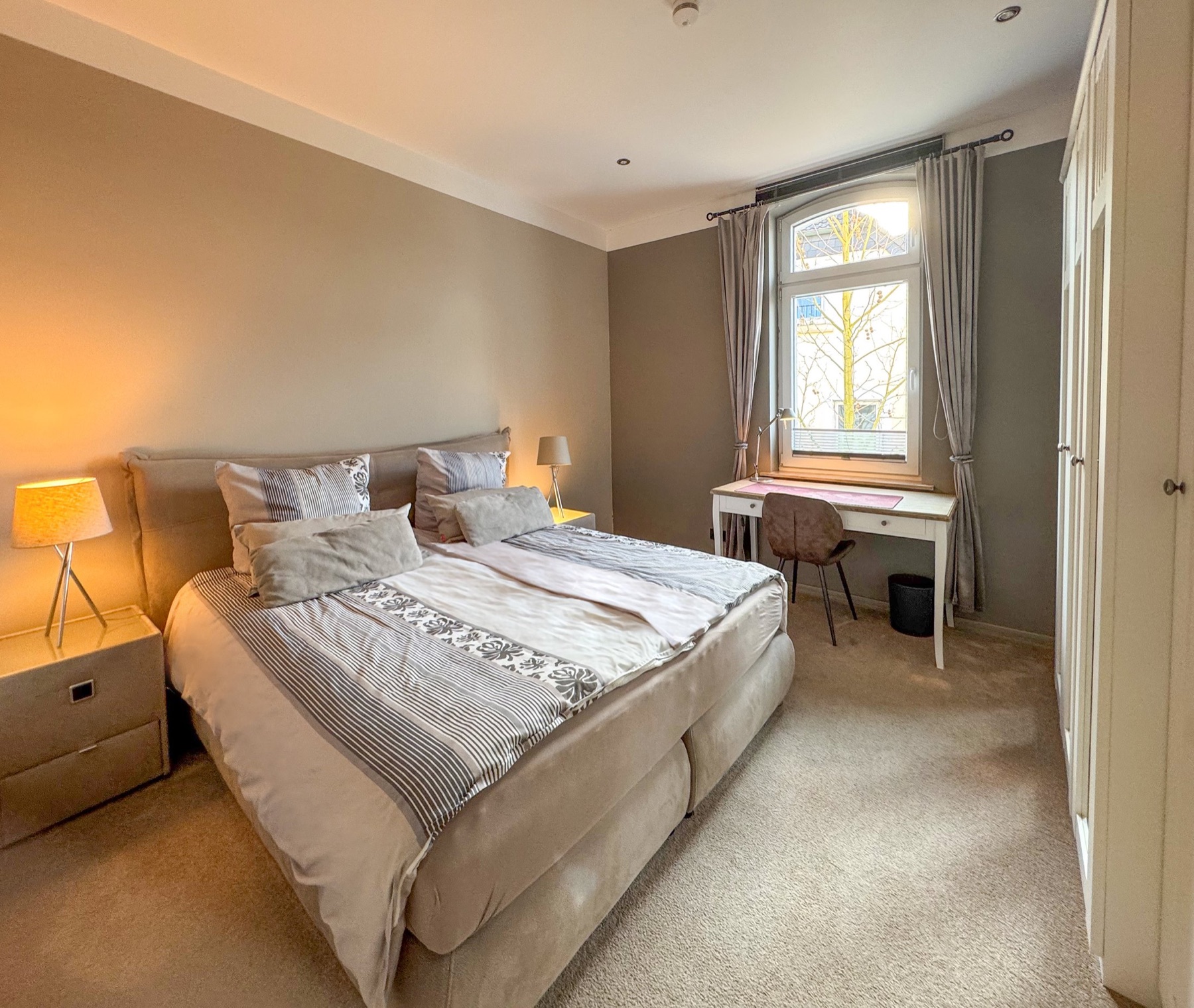 Schlafzimmer Businessappartment
